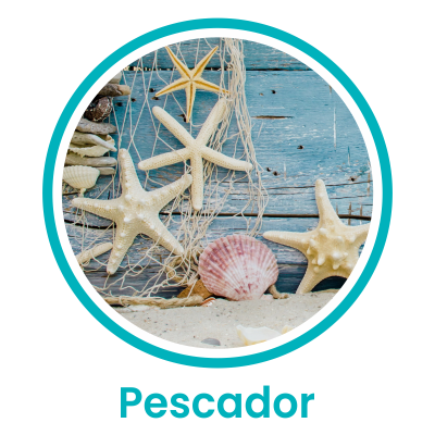 Estampas Pescador