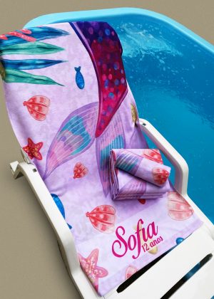 Toalha De Praia Mermaid