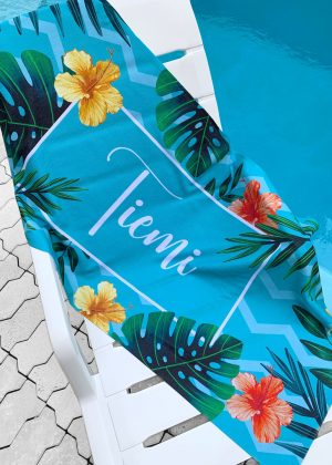 Toalha De Praia Jardim Secreto