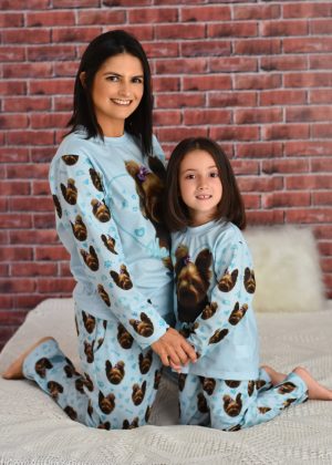 Pijama Mãe e Filha Personalizado - Pet