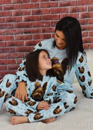 Pijama Mãe e Filha Personalizado - Pet