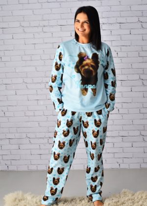 Pijama Malha Personalizado - Pet