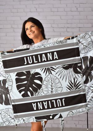 Bolsa/Toalha Pérola Negra