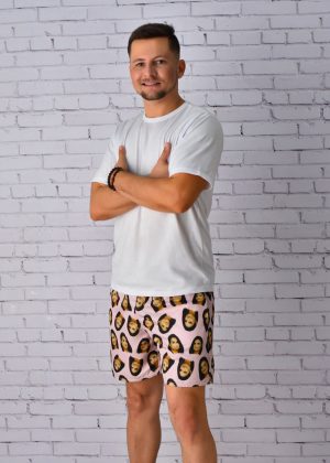 Com Foto - Rosa Claro