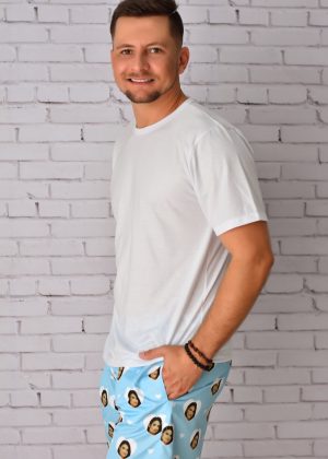 Com Foto - Azul Claro