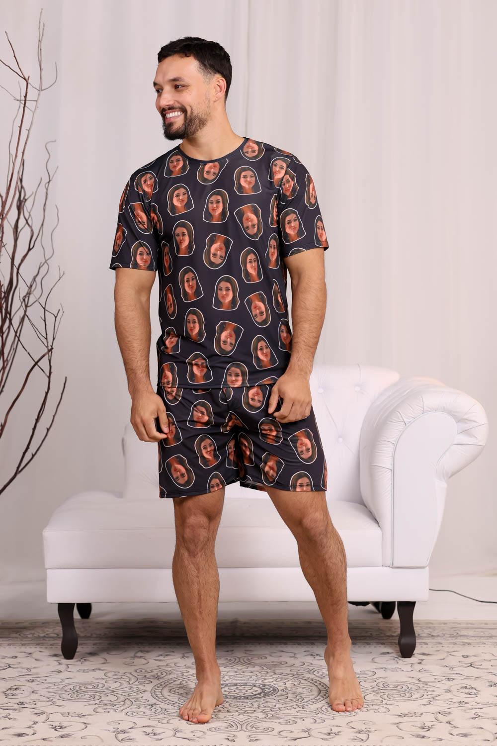 Pijama curto Masculino Pijama curto Masculino