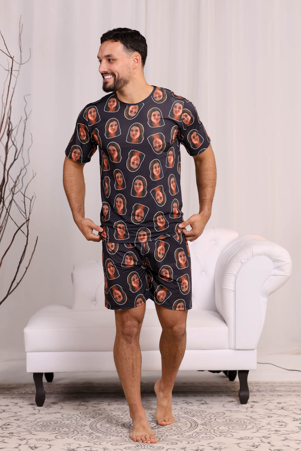 Pijama curto Masculino Pijama curto Masculino
