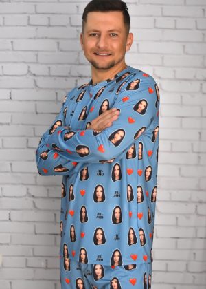 Pijama Masculino Jersey Denim