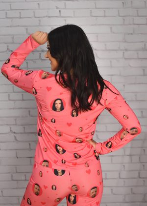 Pijama Feminino Jersey Rosa