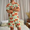 Pijama Masculino Jersey Verde Love