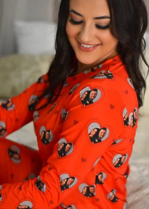 Pijama Feminino Jersey Vermelho