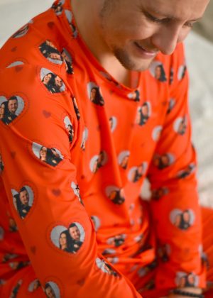 Pijama Masculino Jersey Vermelho