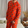 Pijama Masculino Jersey Vermelho