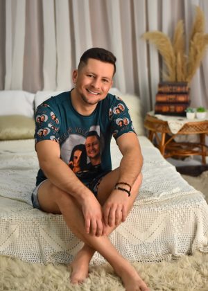 Pijama Masculino Jersey Verde Militar