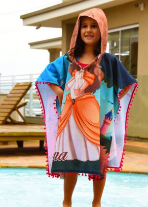 Toalha Poncho Princesa
