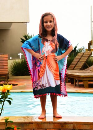 Toalha Poncho Princesa