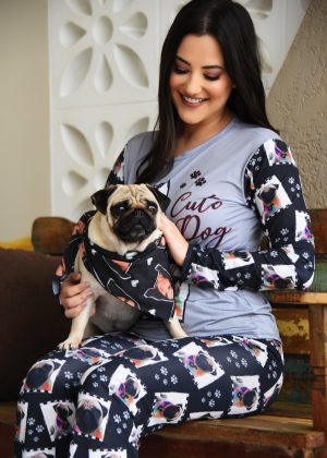 Combo Pijama + Lenço Chloe