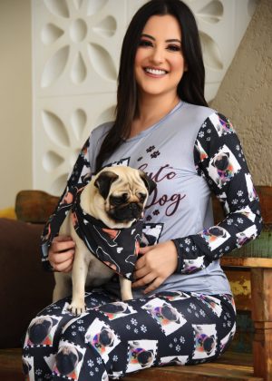 Combo Pijama + Lenço Chloe