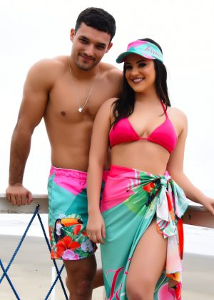 Combo Viseira + Canga Max + Bermuda tropicália