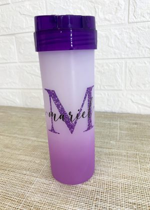 Garrafa Acqua Bio Degradê Roxa