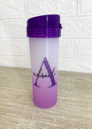 Garrafa Acqua Bio Degradê Roxa