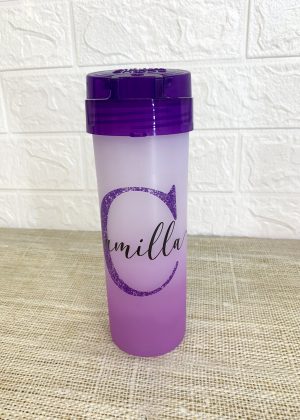 Garrafa Acqua Bio Degradê Roxa