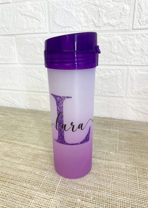 Garrafa Acqua Bio Degradê Roxa