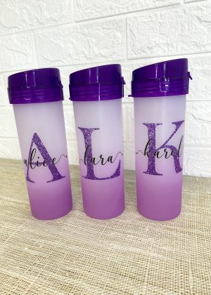 Garrafa Acqua Bio Degradê Roxa