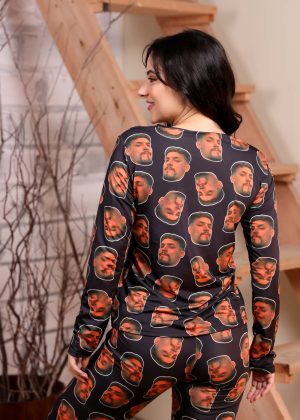 Pijama Feminino Preto